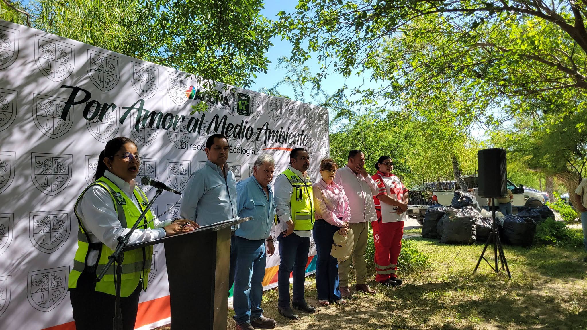 Arranca en Acuña campaña de reforestación y reciclaje