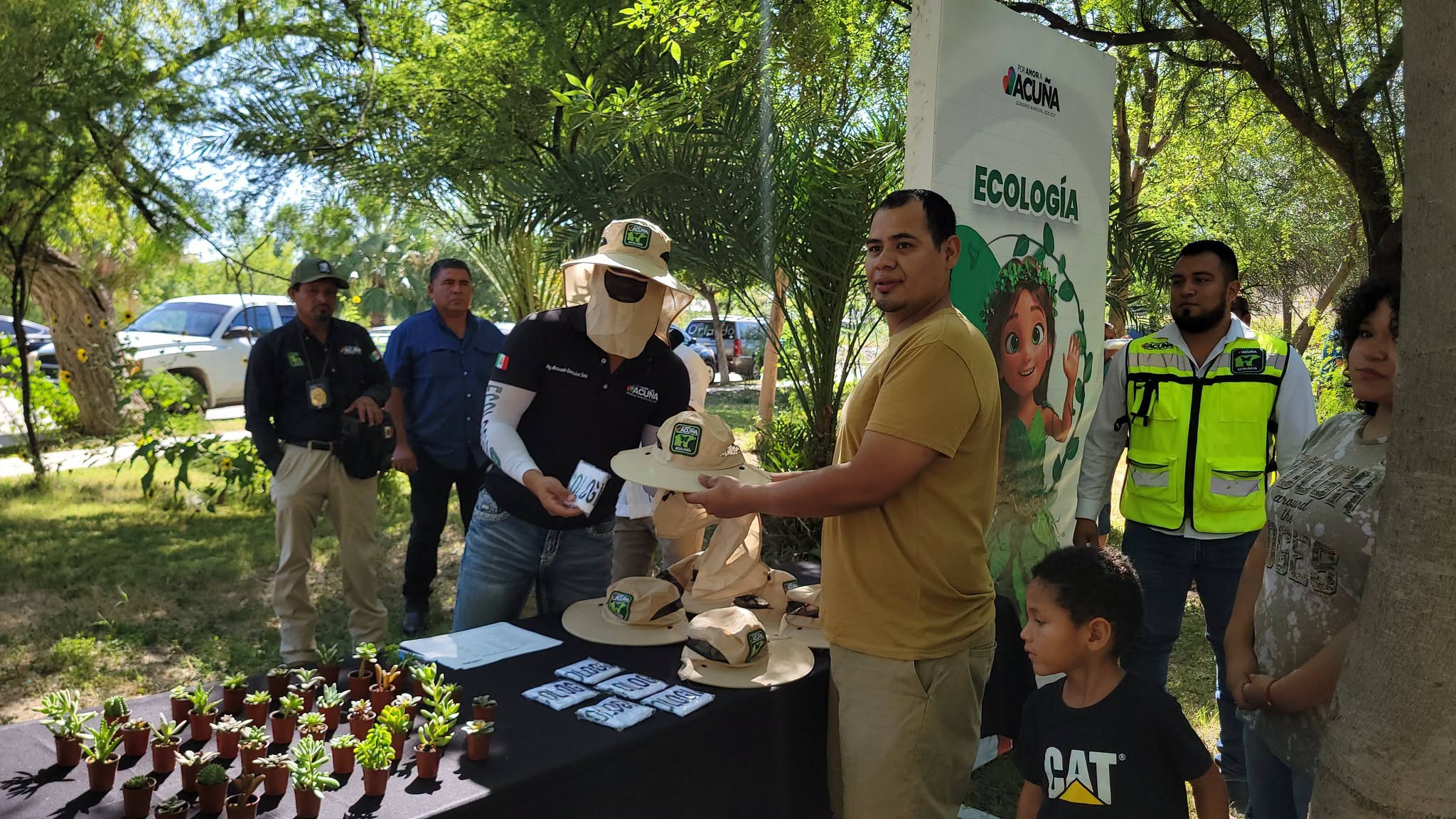 Arranca en Acuña campaña de reforestación y reciclaje