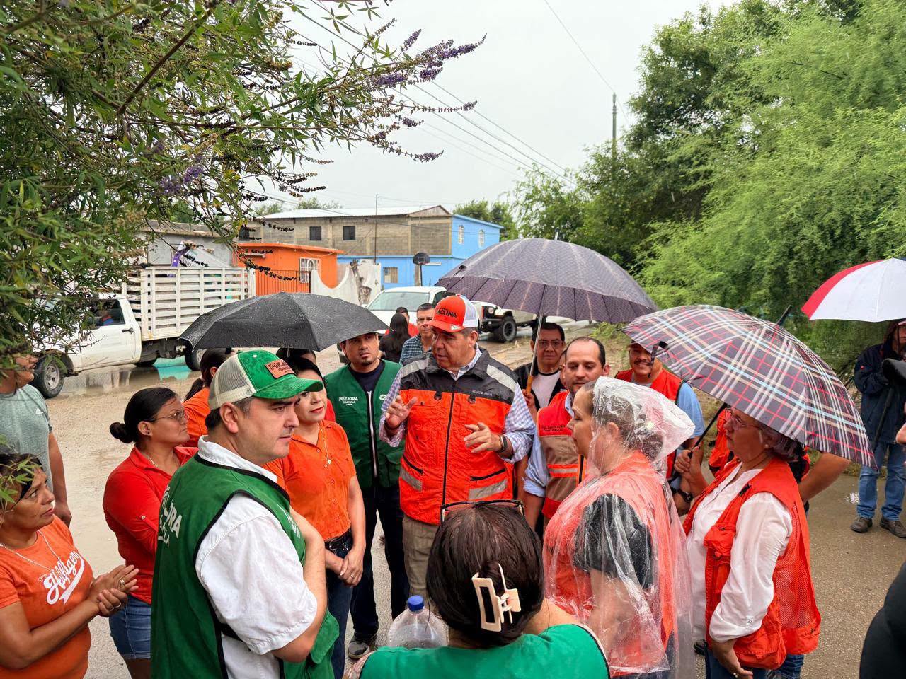AUTORIDADES MUNICIPALES REFUERZAN LA ATENCIÓN EN ZONAS AFECTADAS POR LAS LLUVIAS