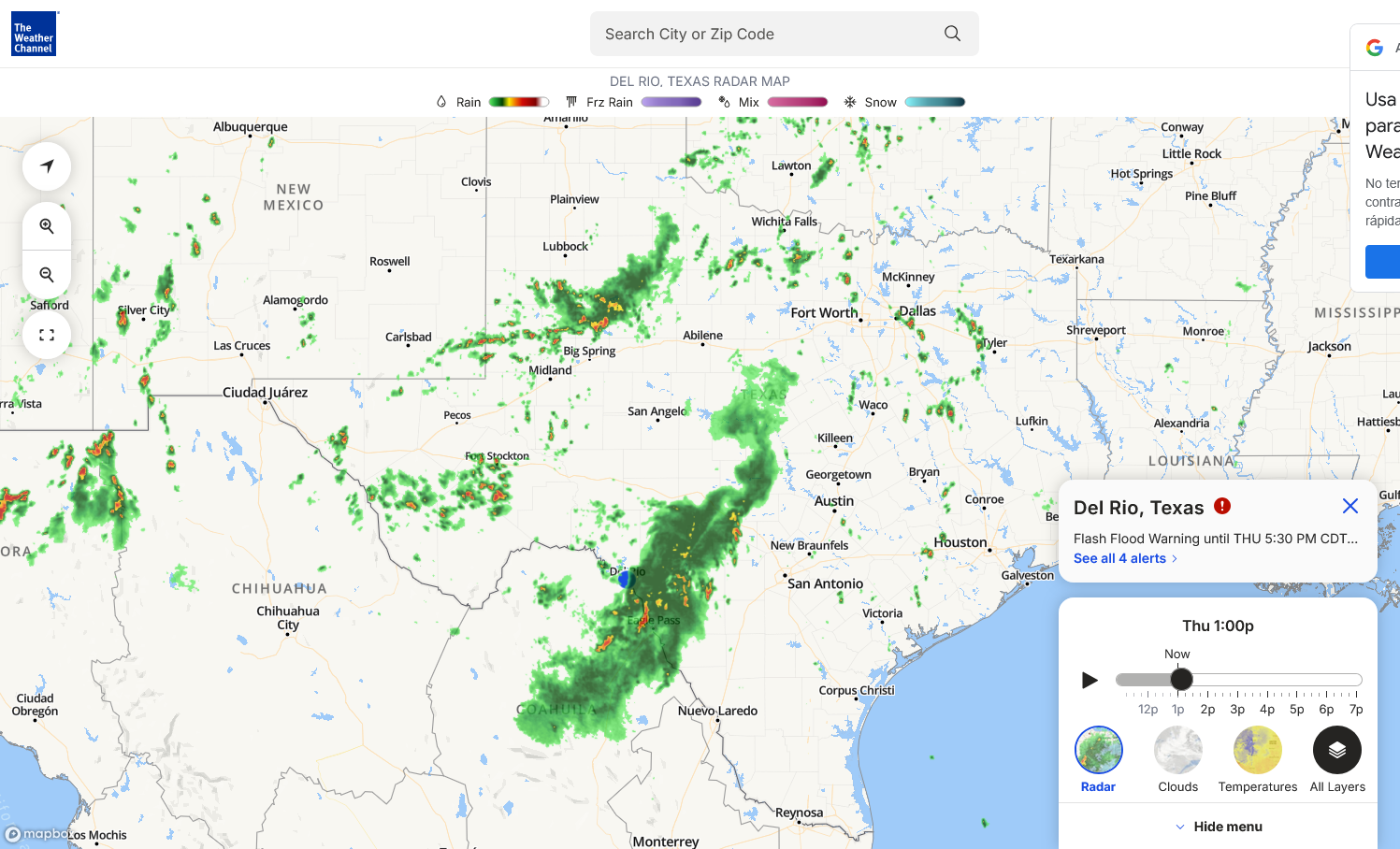 COAHUILA MANTIENE VIGILANCIA ANTE PRONÓSTICO DE LLUVIAS FUERTES Y VIENTOS INTENSOS