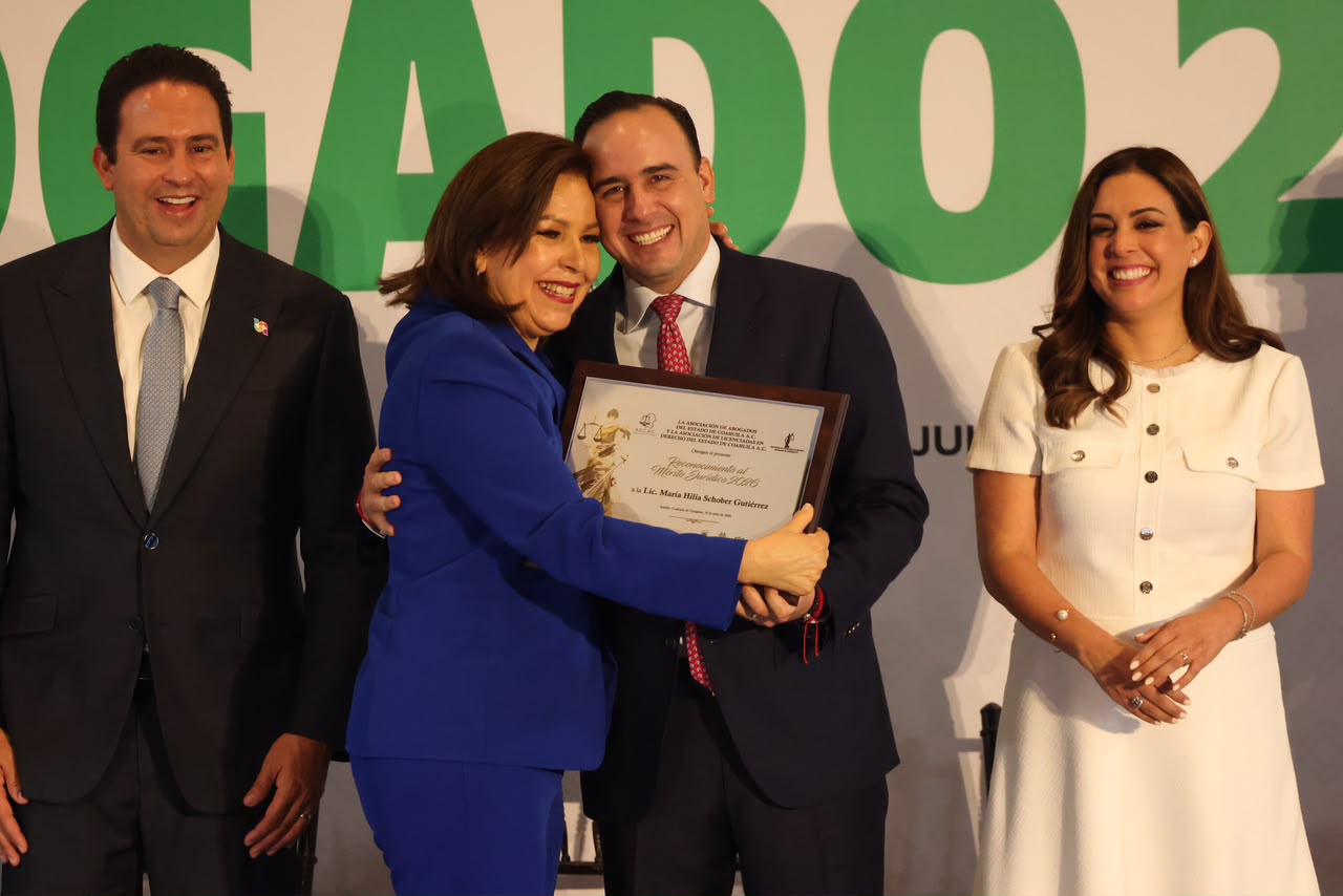 EN COAHUILA TENEMOS ESTADO DE DERECHO GRACIAS AL TRABAJO DE LAS Y LOS ABOGADOS: MANOLO