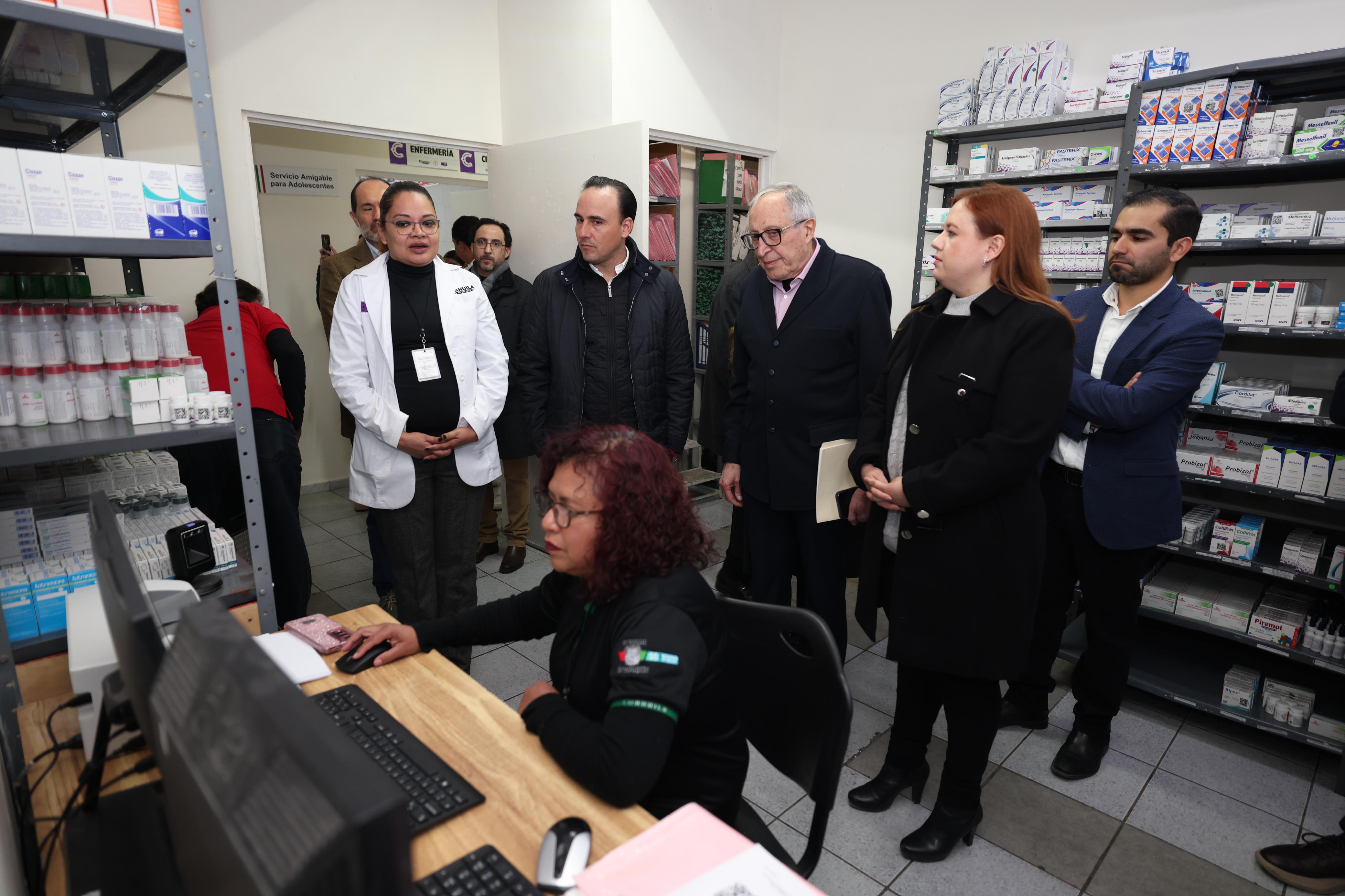 MANTIENE COAHUILA ABASTO HISTÓRICO DE MEDICAMENTOS SUPERIOR AL 85 POR CIENTO