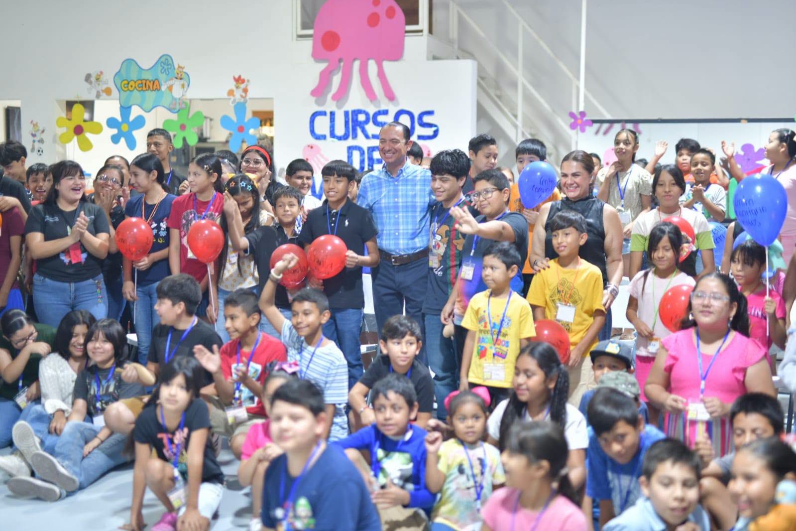 MÁS DE 500 NIÑAS Y NIÑOS INICIAN CURSOS DE VERANO EN CENTROS COMUNITARIOS