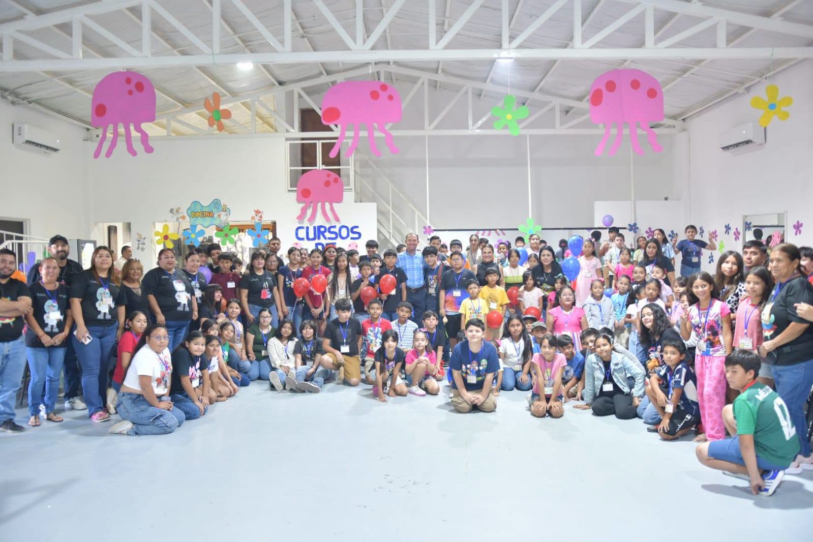 MÁS DE 500 NIÑAS Y NIÑOS INICIAN CURSOS DE VERANO EN CENTROS COMUNITARIOS