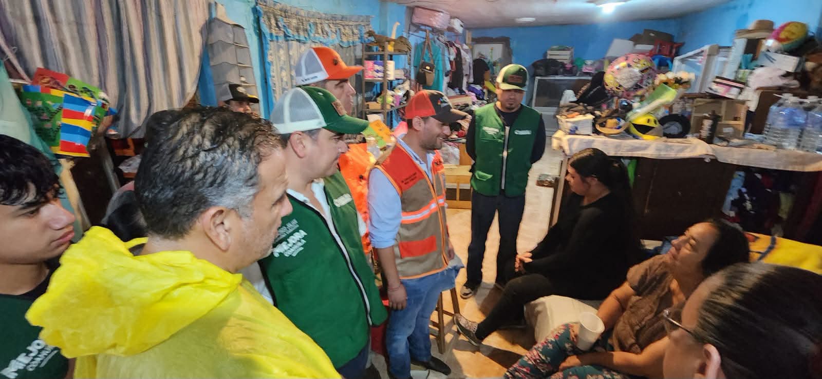 MUNICIPIO Y EQUIPO MEJORA RECORREN ZONAS AFECTADAS POR LLUVIAS EN ACUÑA