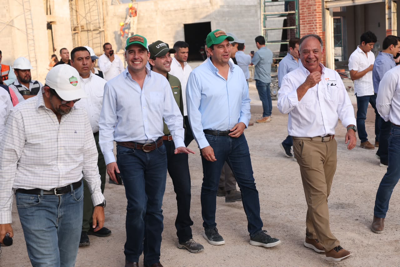 MUY PRONTO QUEDARÁ LA 1RA ETAPA DE LA EXPO COAHUILA: MANOLO