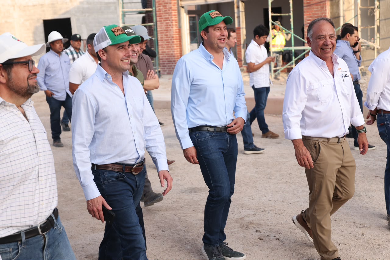 MUY PRONTO QUEDARÁ LA 1RA ETAPA DE LA EXPO COAHUILA: MANOLO