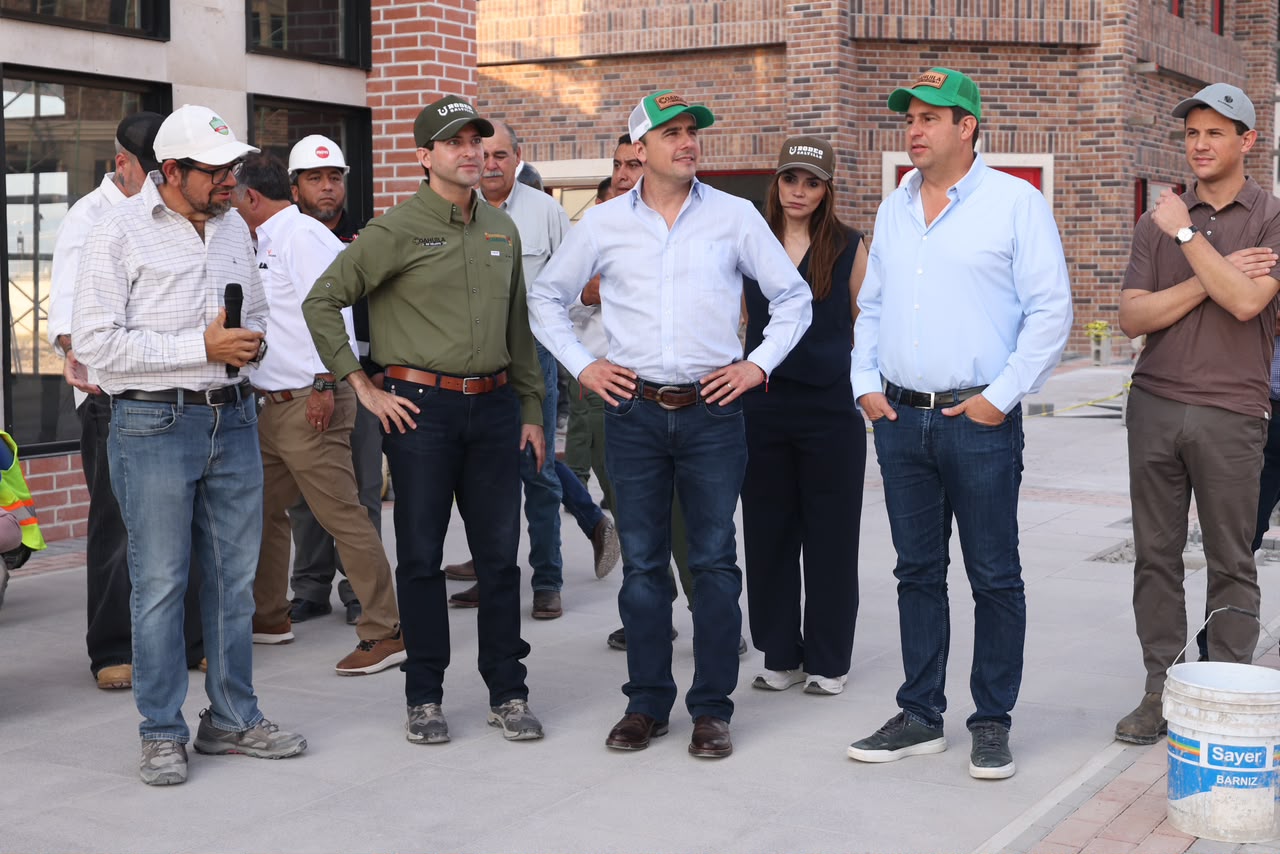 MUY PRONTO QUEDARÁ LA 1RA ETAPA DE LA EXPO COAHUILA: MANOLO