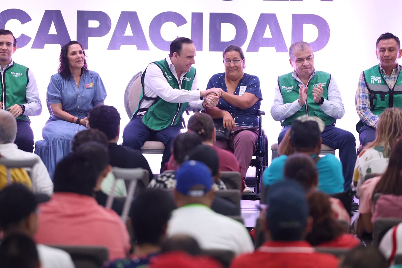 SEGUIMOS ENTREGANDO APOYOS A NUESTRA GENTE CON DISCAPACIDAD: MANOLO