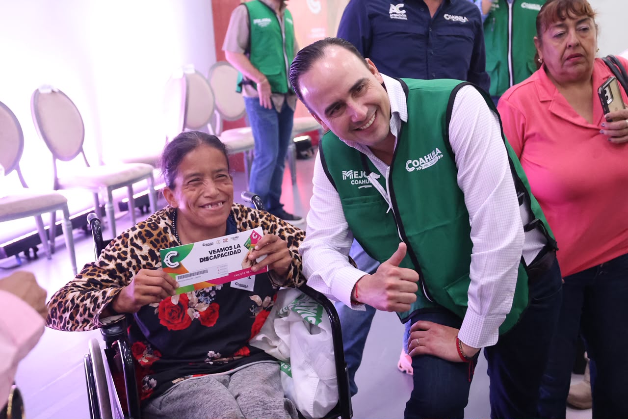 SEGUIMOS ENTREGANDO APOYOS A NUESTRA GENTE CON DISCAPACIDAD: MANOLO