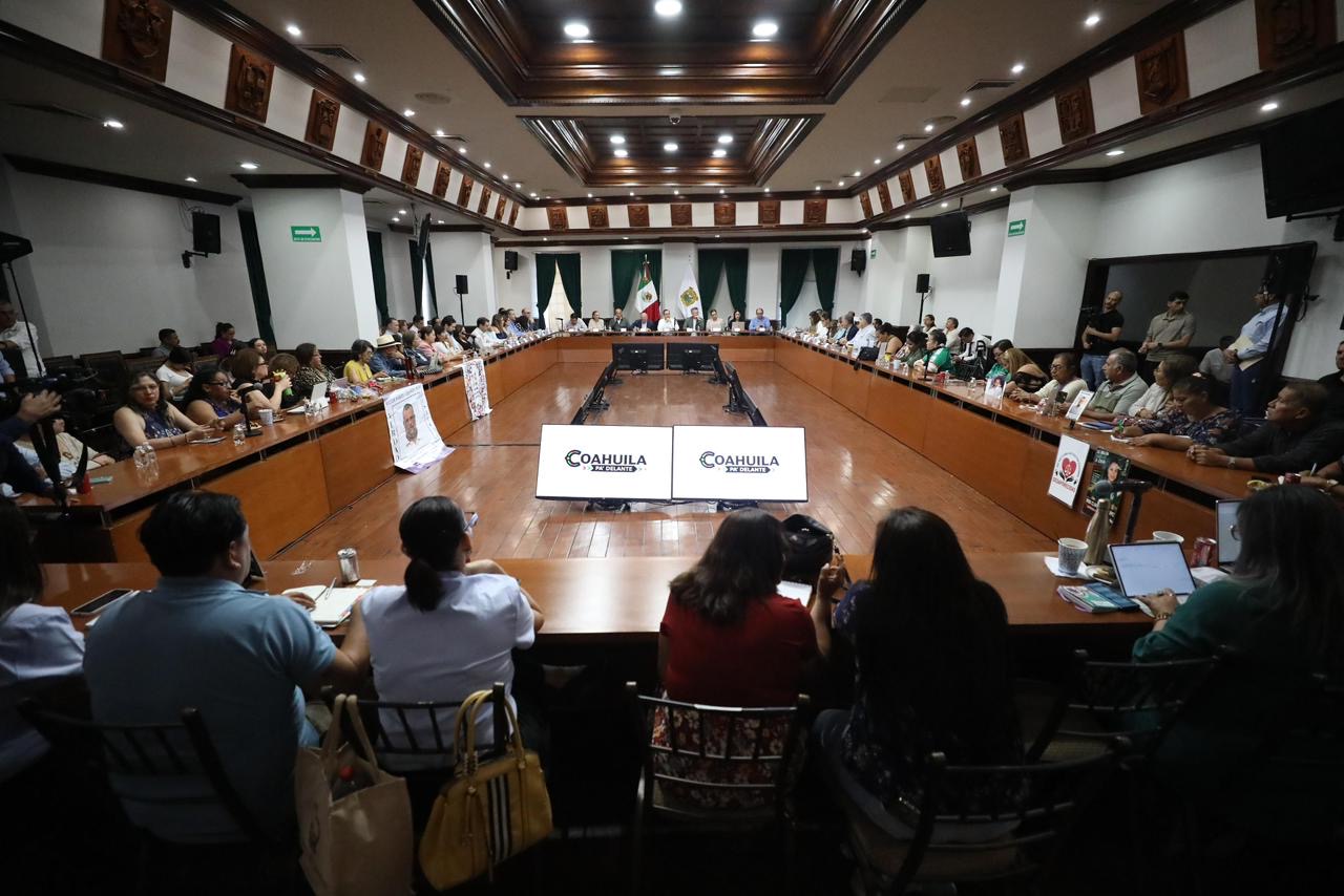 SEGUIMOS FORTALECIENDO UN MODELO DE DIÁLOGO Y ATENCIÓN JUNTO A LOS COLECTIVOS DE FAMILIARES DE PERSONAS DESAPARECIDAS EN COAHUILA