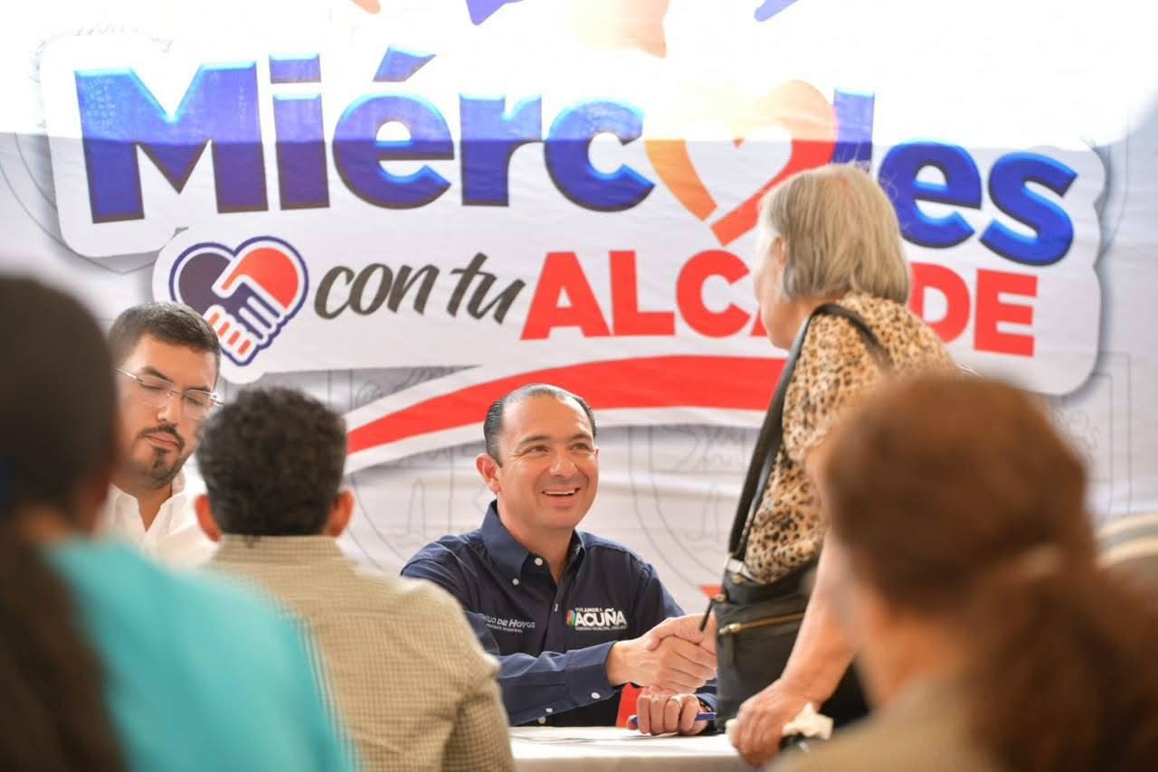 ACUÑA FORTALECE LA ATENCIÓN DIRECTA A LA CIUDADANÍA CON “MIÉRCOLES CON TU ALCALDE”