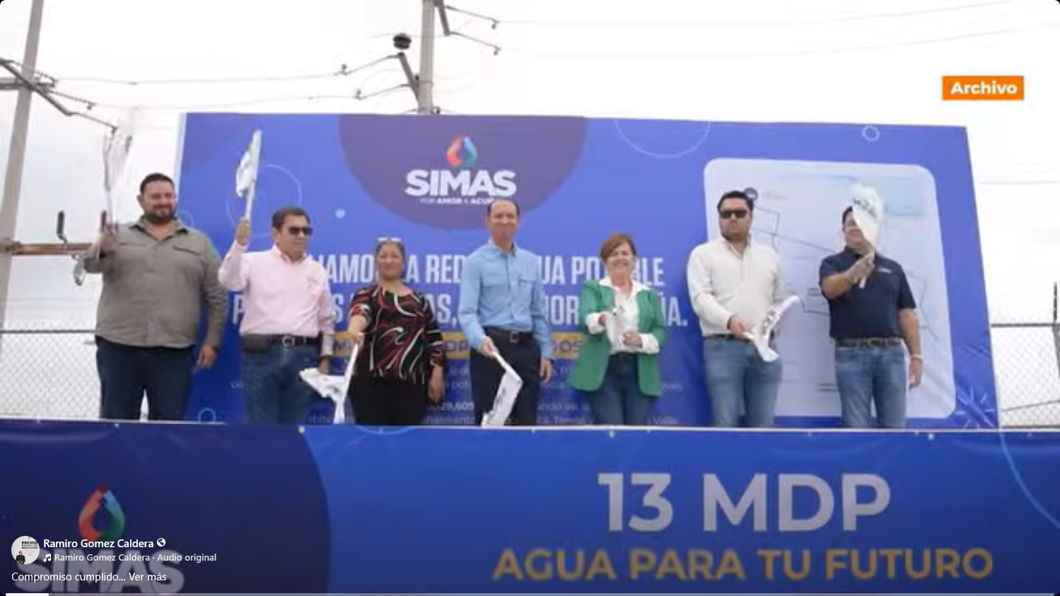 Compromiso cumplido: Acuña cuenta ya con más y mejor suministro de agua para las partes altas de la ciudad