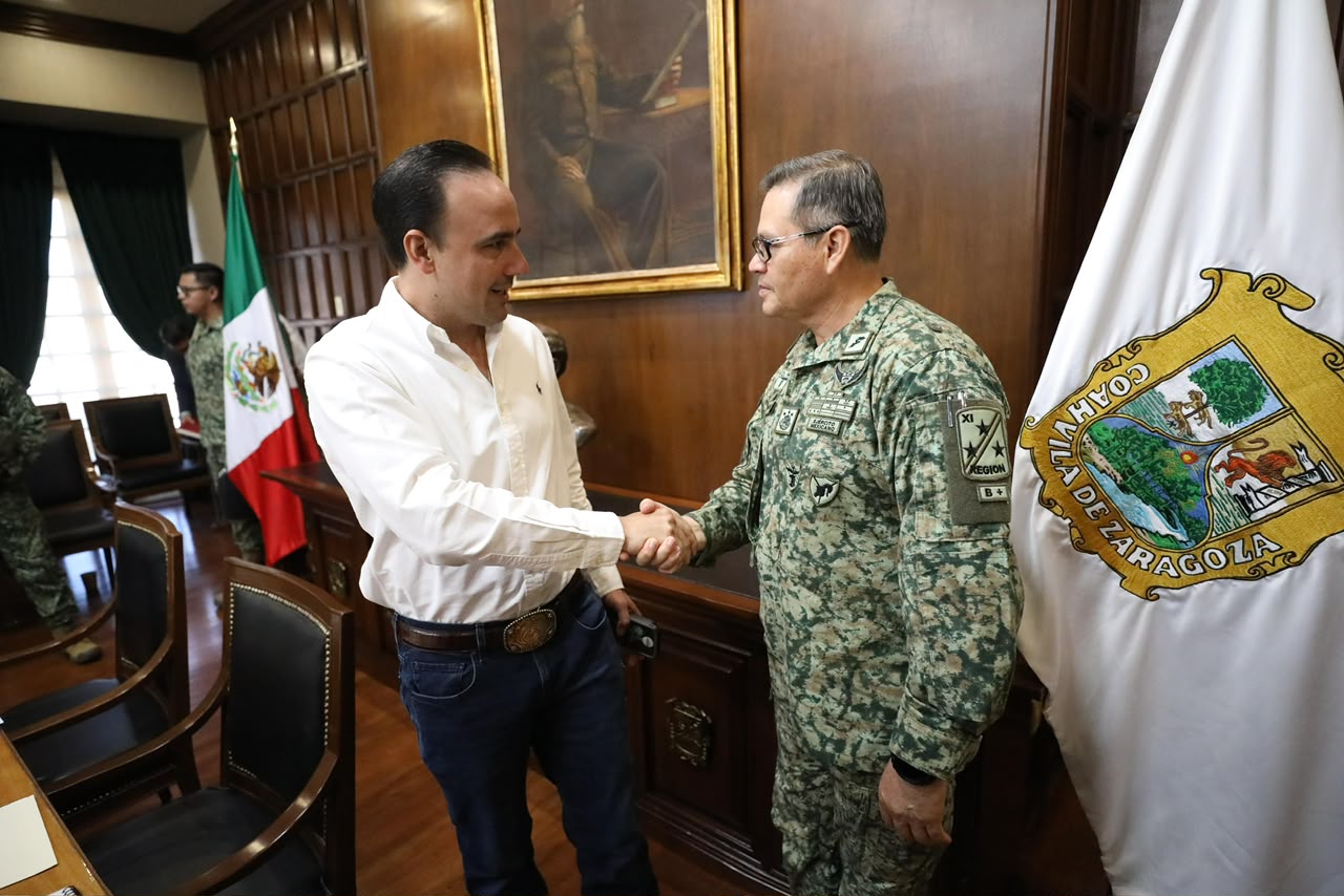 CON VOLUNTAD Y TRABAJO COORDINADO SEGUIMOS REFORZANDO LA SEGURIDAD DE COAHUILA: MANOLO