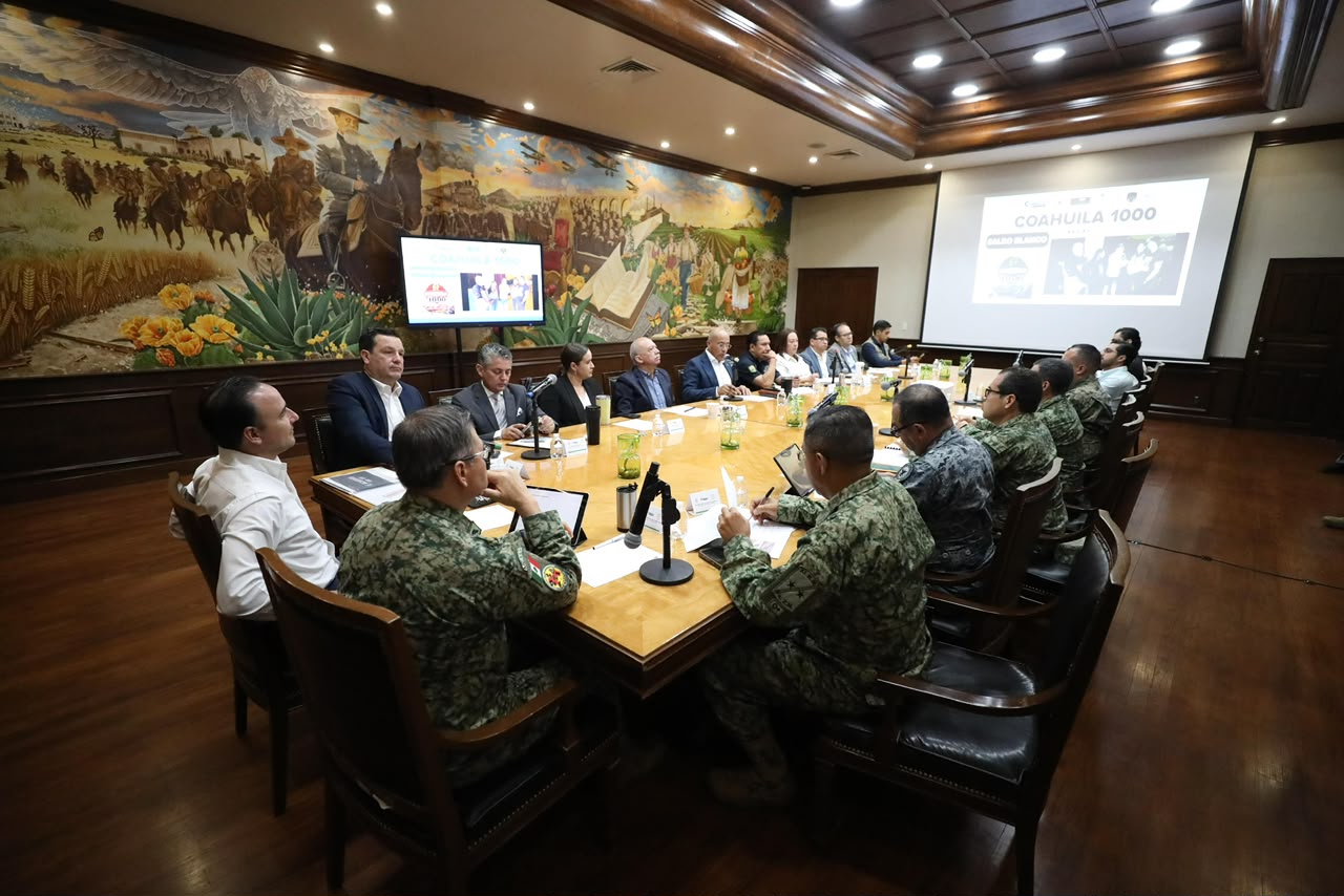 CON VOLUNTAD Y TRABAJO COORDINADO SEGUIMOS REFORZANDO LA SEGURIDAD DE COAHUILA: MANOLO