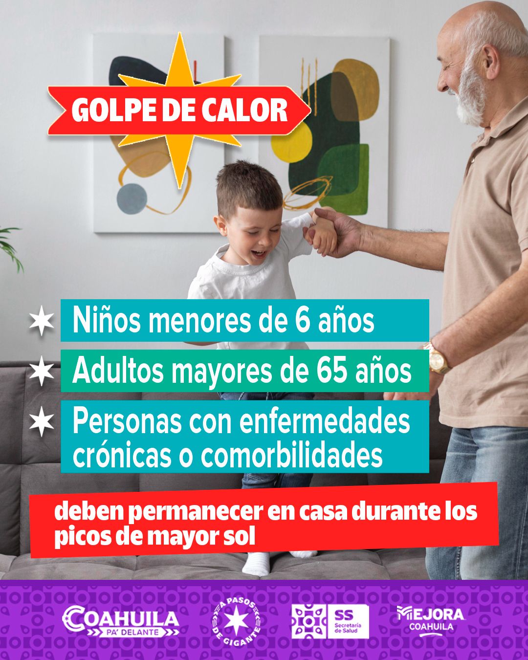 EXHORTA SECRETARÍA DE SALUD A PREVENIR EL GOLPE DE CALOR