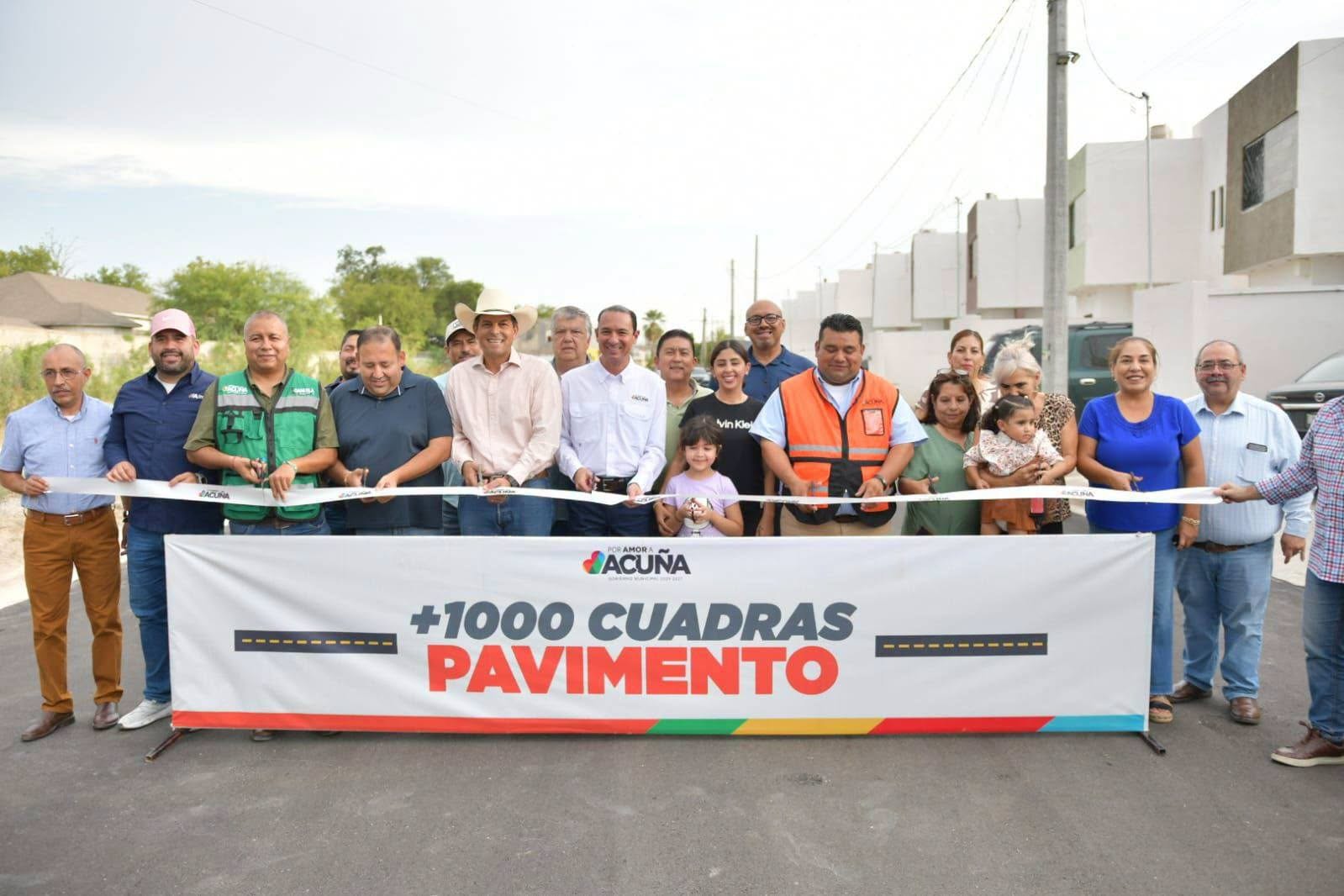 MANOS A LA OBRA: ACUÑA AVANZA CON LA REHABILITACIÓN DE SUS AVENIDAS