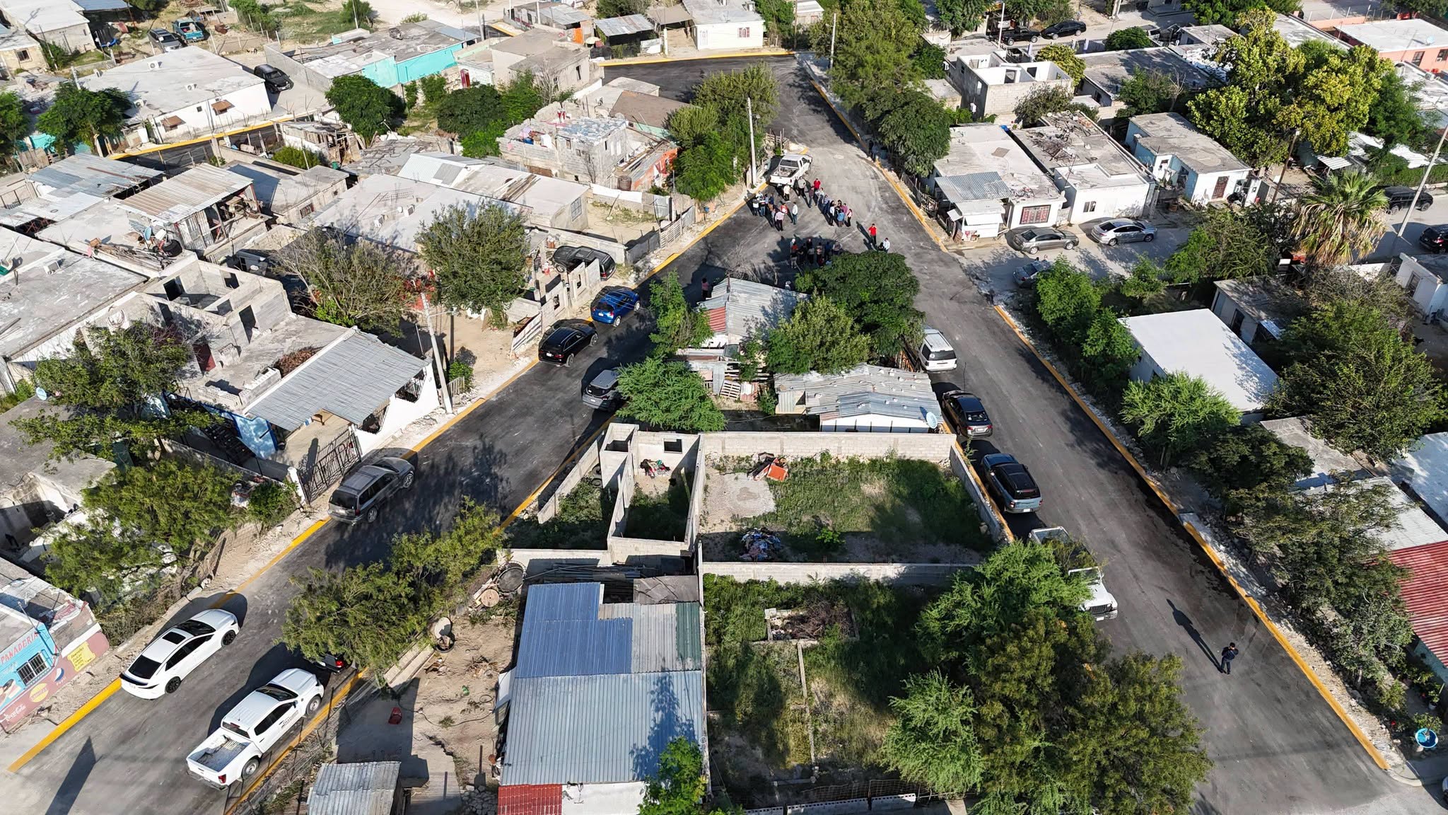 NUEVA ENTREGA DE PAVIMENTACIÓN BENEFICIA A FAMILIAS DE LA COLONIA EVARISTO PÉREZ ARREOLA