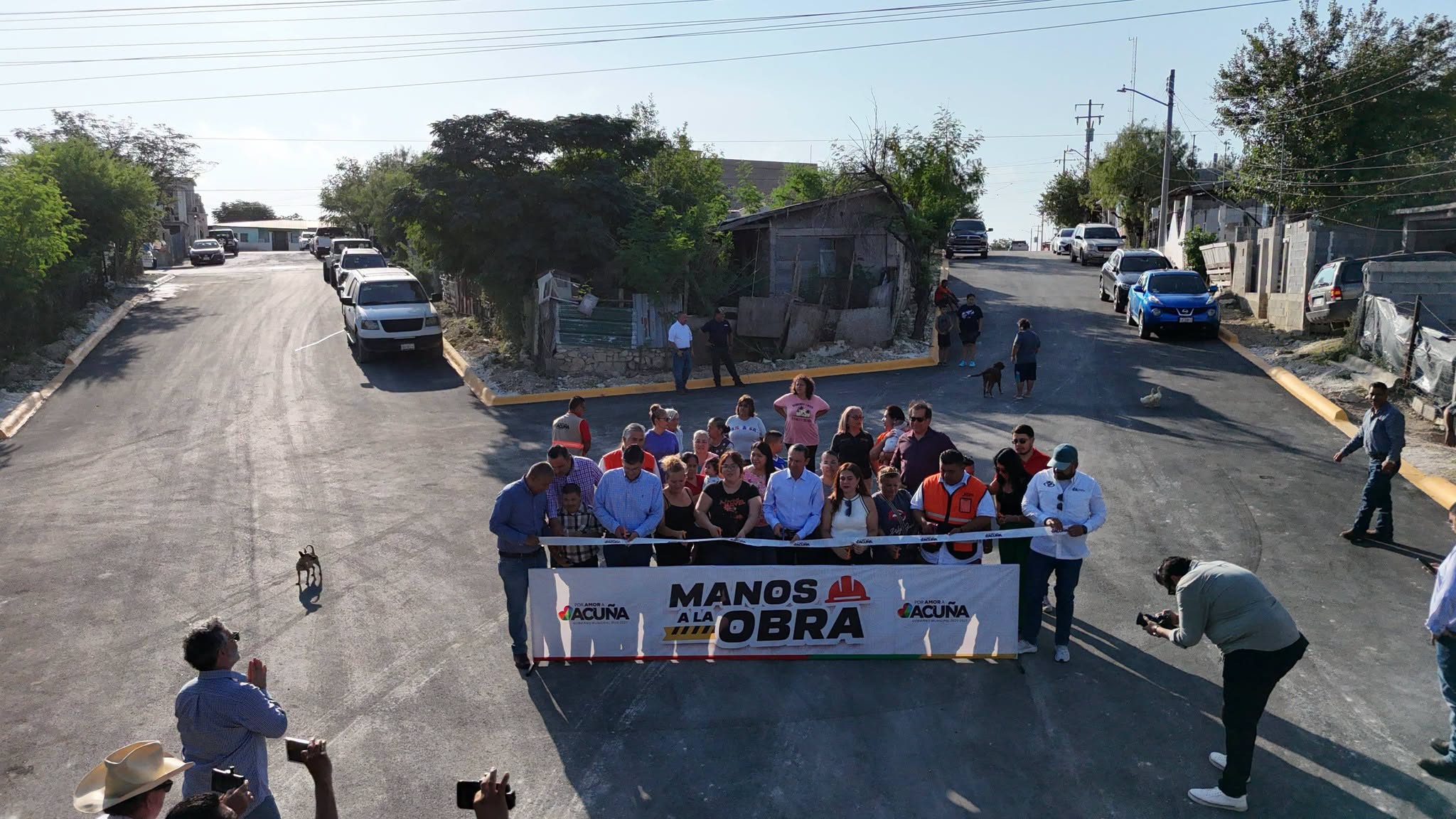 NUEVA ENTREGA DE PAVIMENTACIÓN BENEFICIA A FAMILIAS DE LA COLONIA EVARISTO PÉREZ ARREOLA