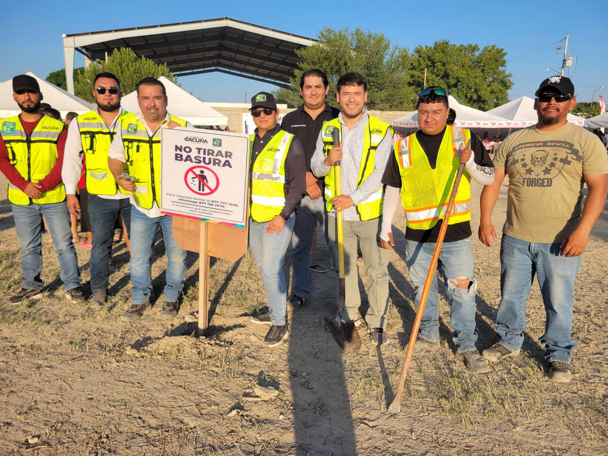 Presidencia Municipal de Acuña inicia programa Manos a la Obra