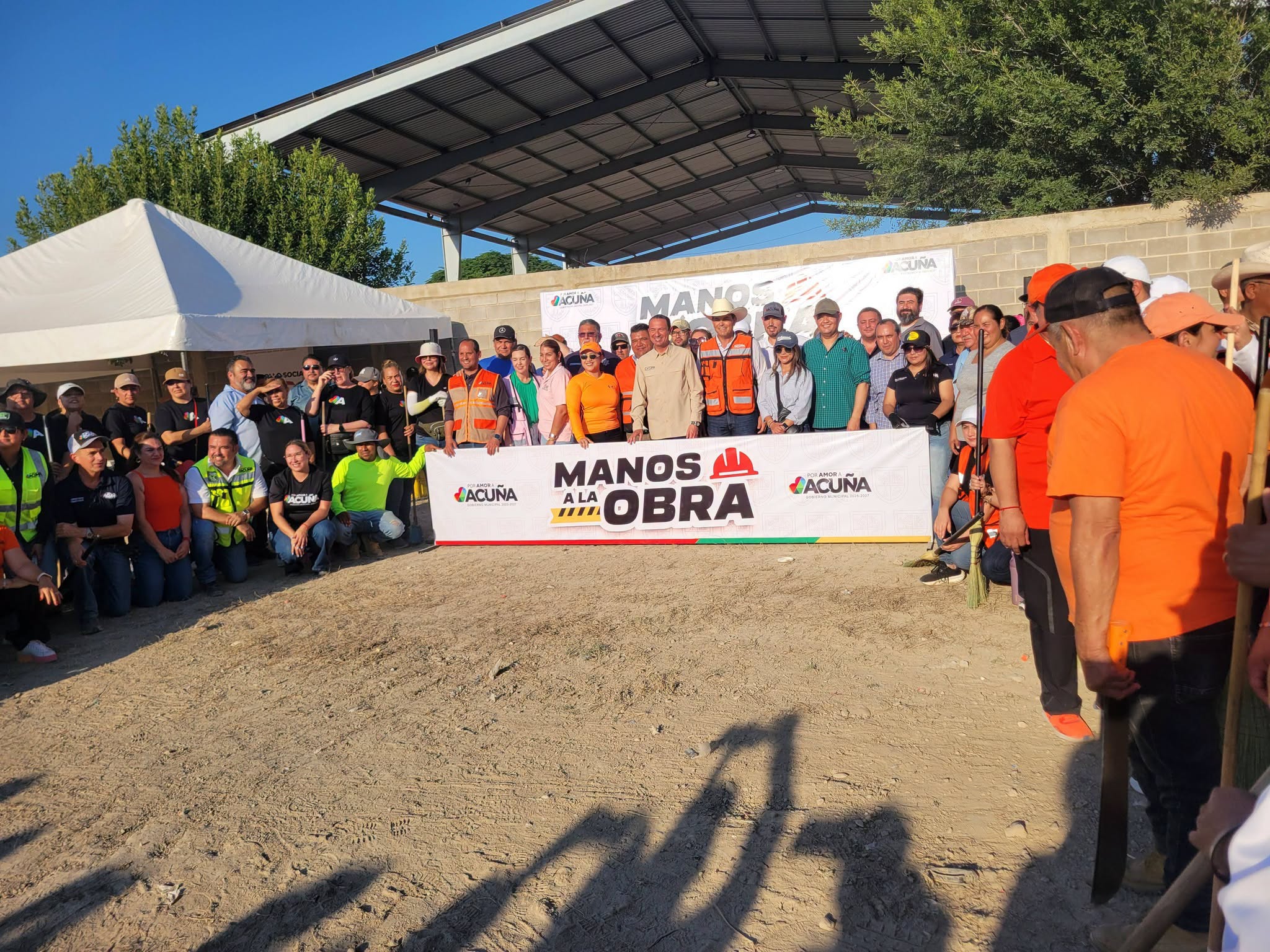 Presidencia Municipal de Acuña inicia programa Manos a la Obra
