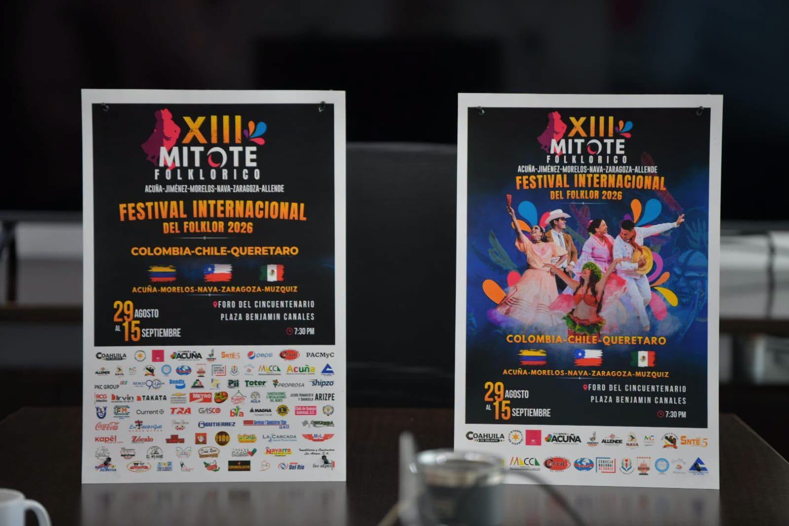 XIII EDICIÓN DEL MITOTE FOLKLÓRICO Y FESTIVAL INTERNACIONAL DEL FOLKLOR ACUÑA 2026