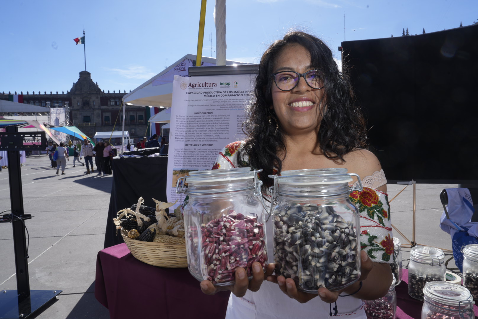 AGRICULTURA celebra el Día Nacional del Maíz con la Gran Elotiza Nacional en el Zócalo capitalino