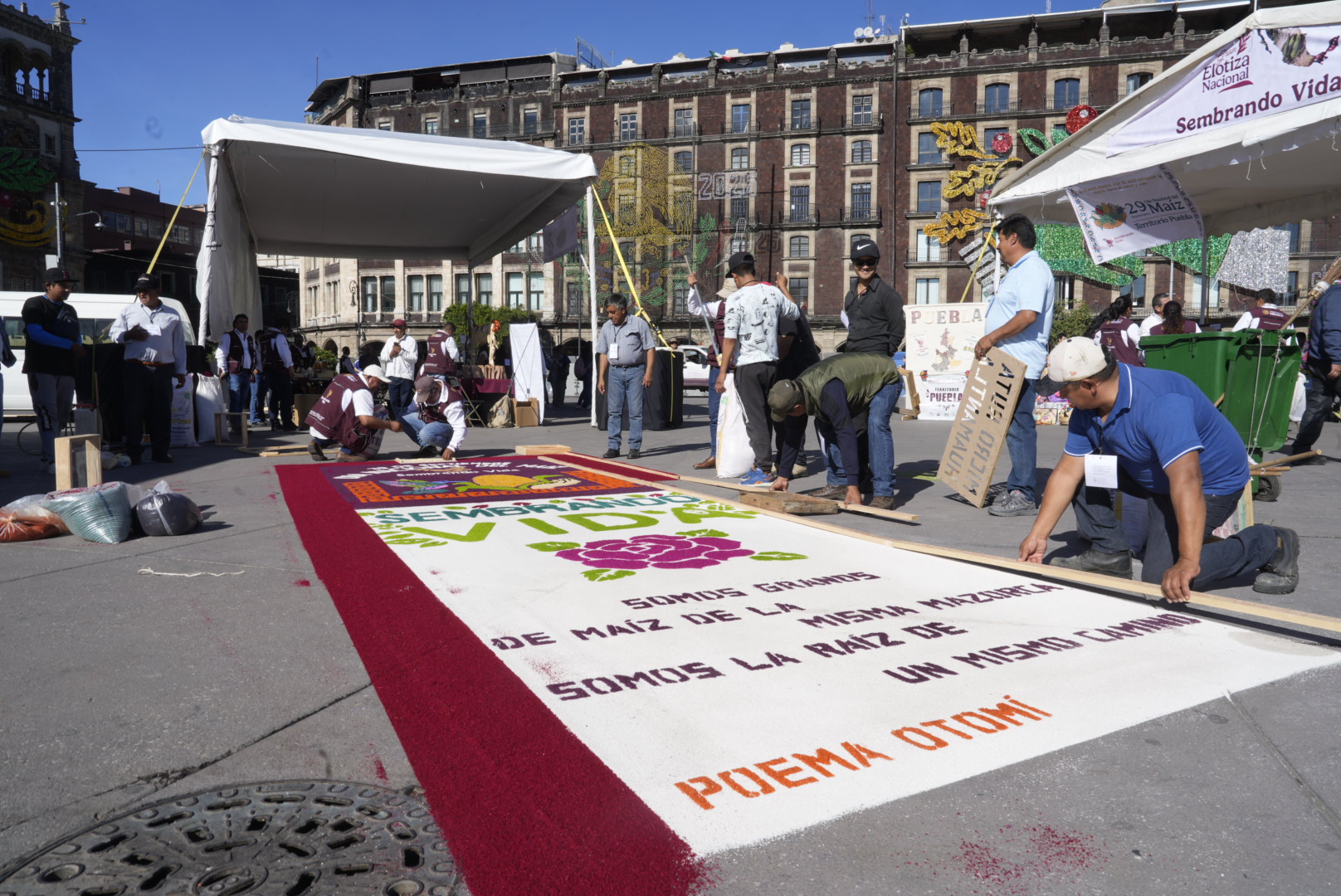 AGRICULTURA celebra el Día Nacional del Maíz con la Gran Elotiza Nacional en el Zócalo capitalino