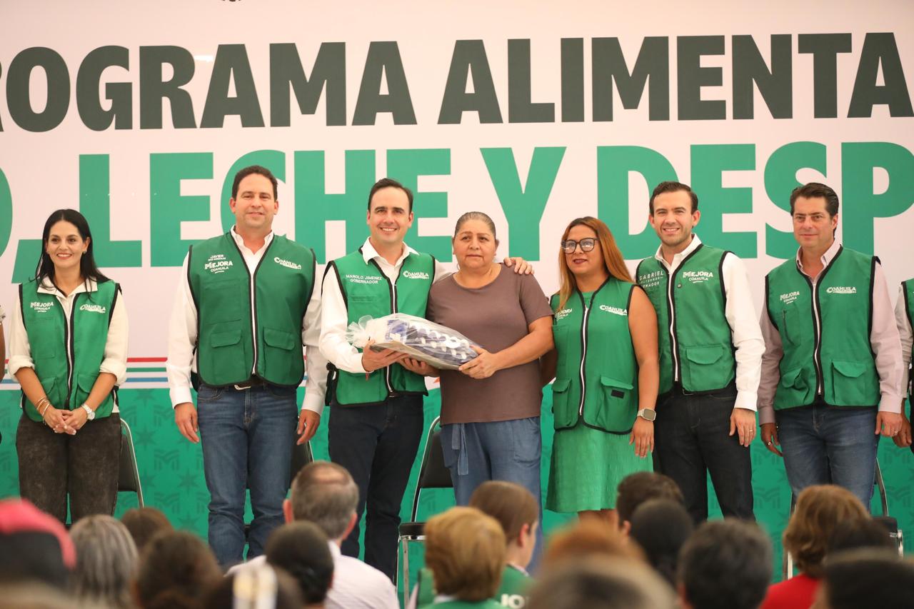 ARRANCA MANOLO PROGRAMA DE LECHE, HUEVO Y DESPENSÓN