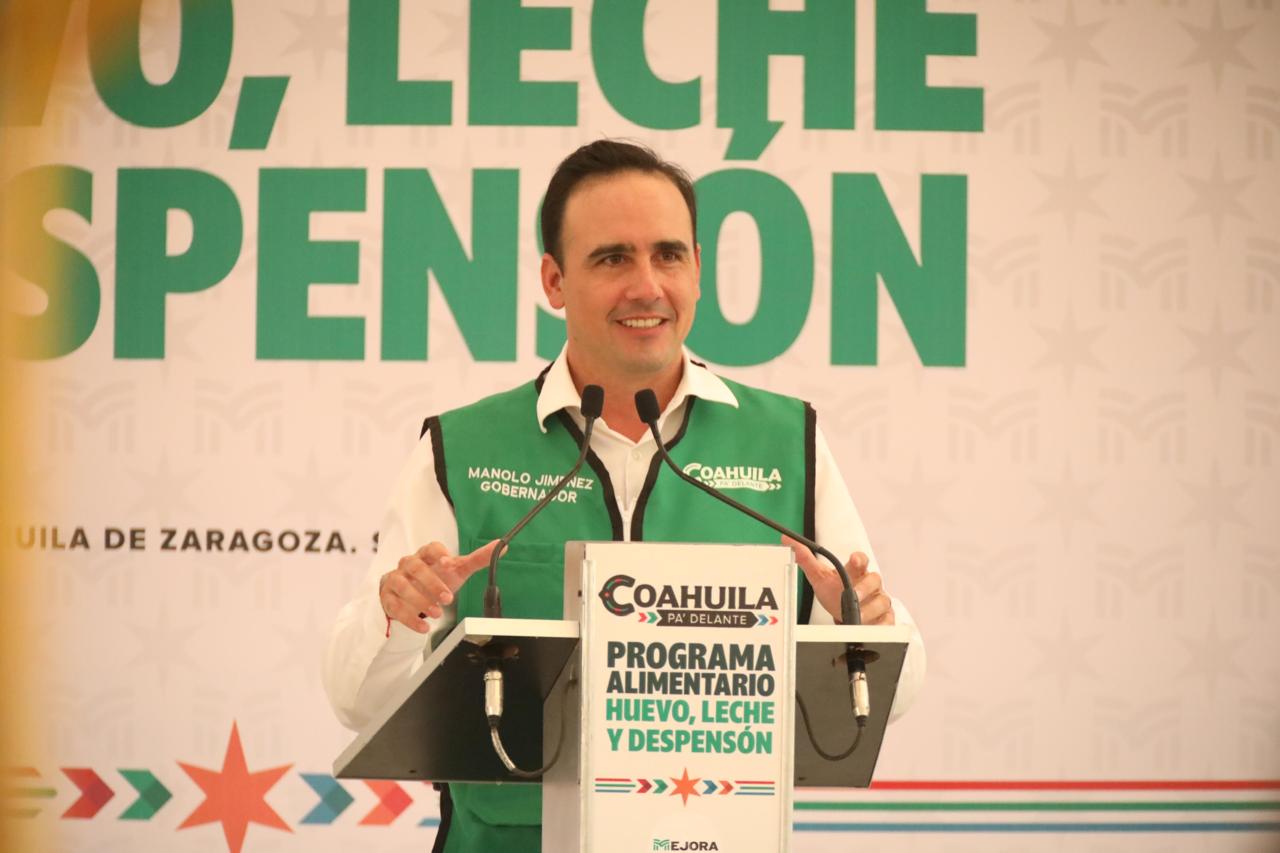 ARRANCA MANOLO PROGRAMA DE LECHE, HUEVO Y DESPENSÓN