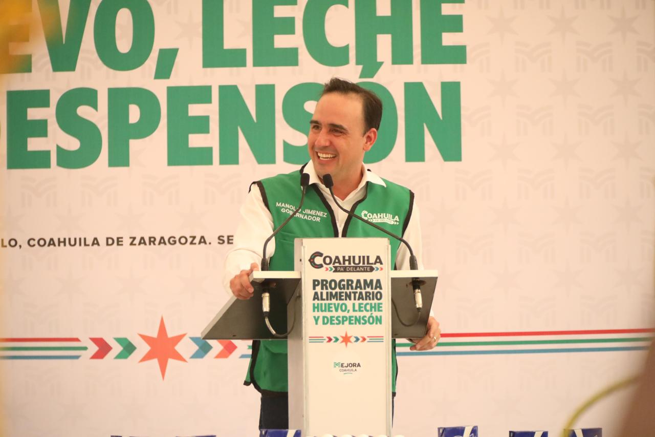 ARRANCA MANOLO PROGRAMA DE LECHE, HUEVO Y DESPENSÓN