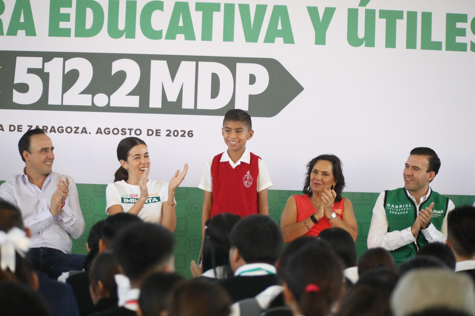 ARRANCA MANOLO PROGRAMA DE ÚTILES ESCOLARES GRATIS PARA 500 MIL ALUMNOS