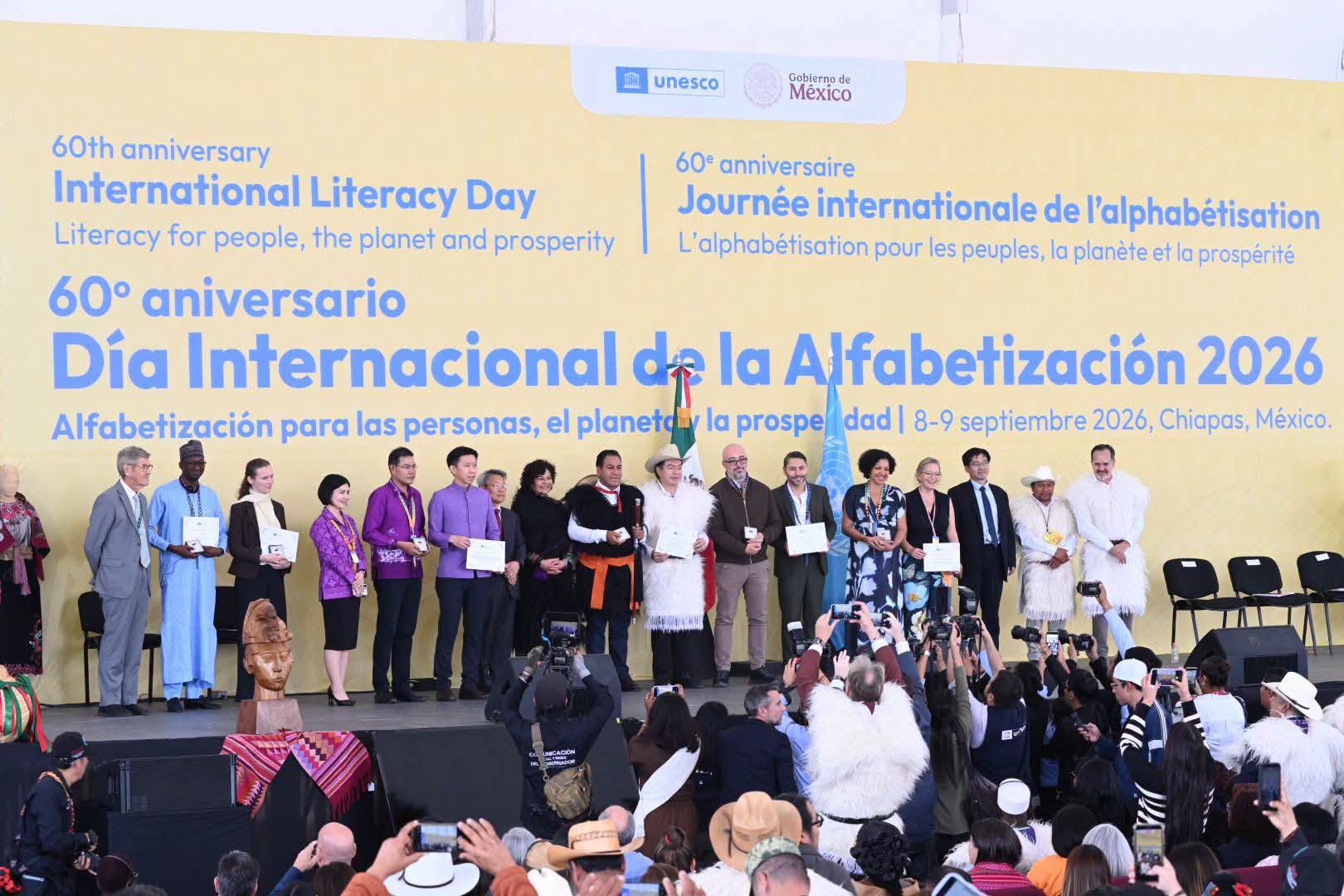 Celebran Día Internacional de la Alfabetización