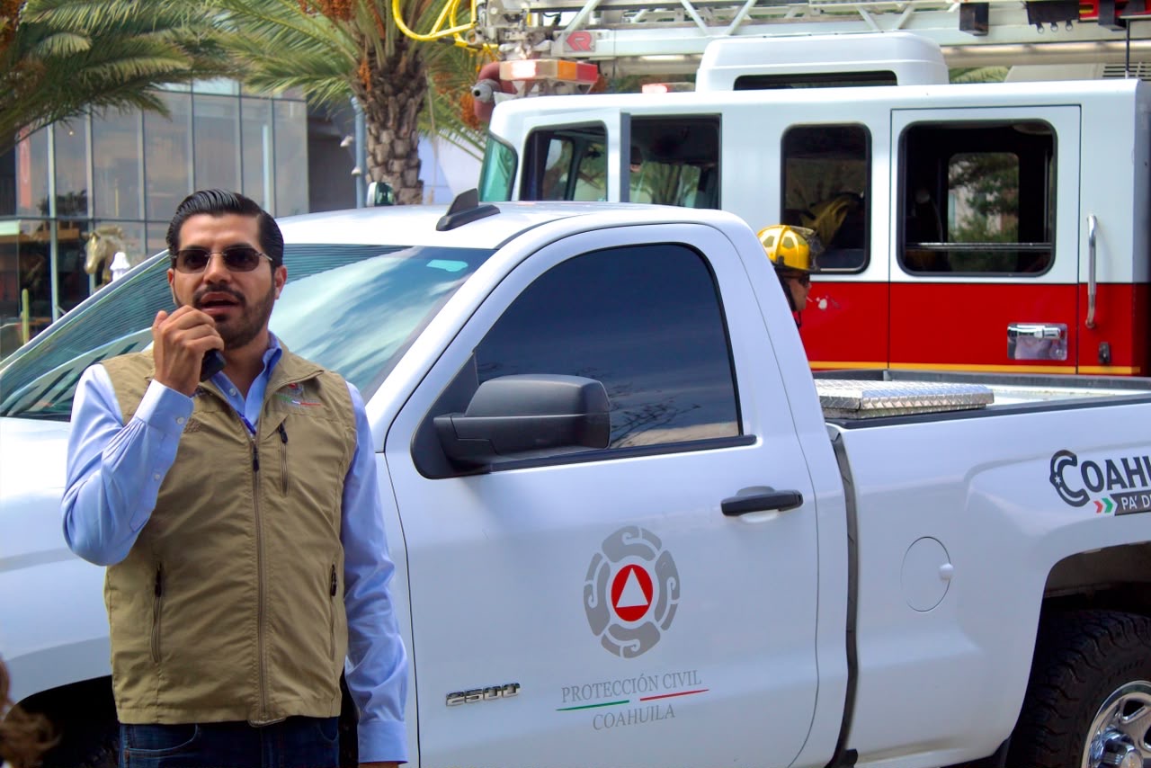 COAHUILA PARTICIPA ACTIVAMENTE EN EL SEGUNDO SIMULACRO NACIONAL DE PROTECCIÓN CIVIL 2026