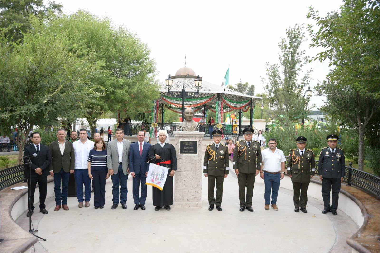CON CEREMONIA Y DESFILE CÍVICO CONMEMORAN EN ACUÑA EL 216 ANIVERSARIO DEL INICIO DE LA GUERRA DE INDEPENDENCIA DE MÉXICO
