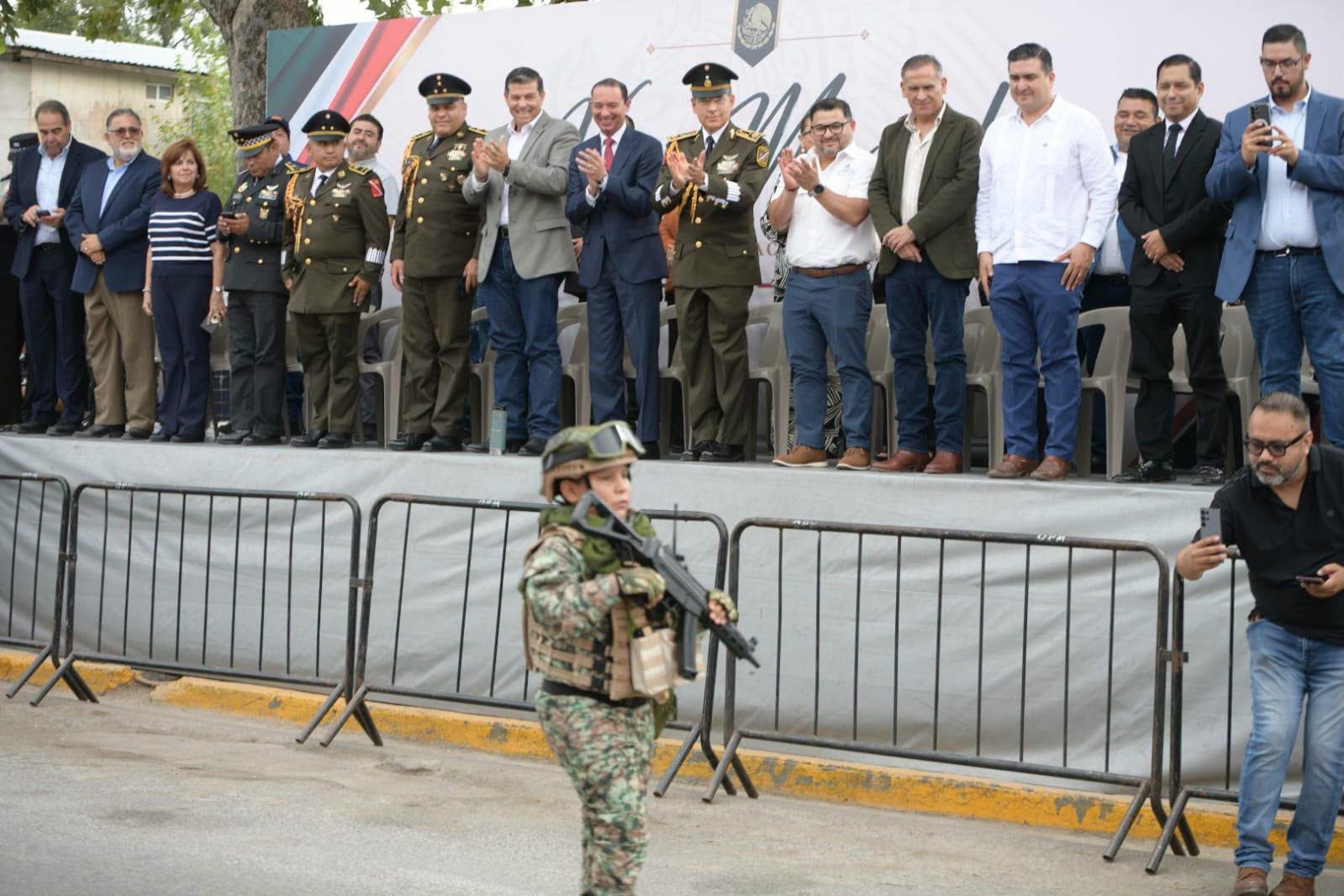CON CEREMONIA Y DESFILE CÍVICO CONMEMORAN EN ACUÑA EL 216 ANIVERSARIO DEL INICIO DE LA GUERRA DE INDEPENDENCIA DE MÉXICO
