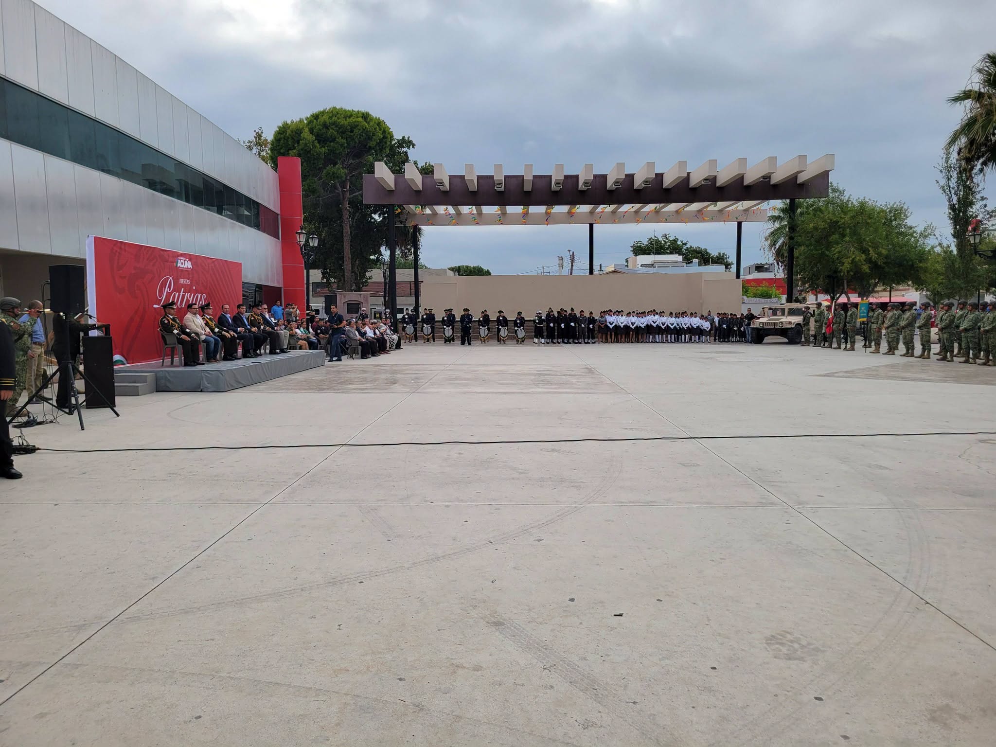 Conmemora Acuña defensa de la patria por los Niños Héroes