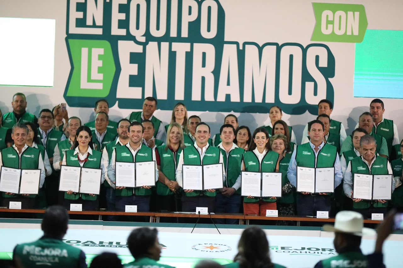 "EN EQUIPO LE ENTRAMOS" CON 3 MIL MDP PARA OBRAS Y SERVICIOS EN LOS 38 MUNICIPIOS: MANOLO