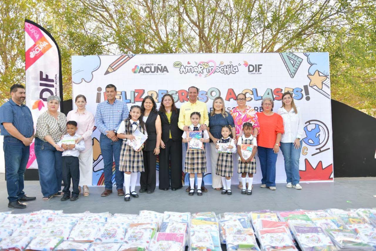 GOBIERNO MUNICIPAL ARRANCA PROGRAMAS “MOCHILA CON FUTURO” Y “CON AMOR A TU MOCHILA”