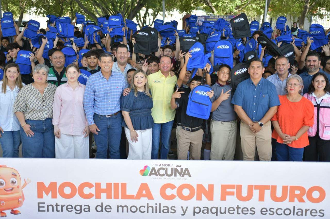 GOBIERNO MUNICIPAL ARRANCA PROGRAMAS “MOCHILA CON FUTURO” Y “CON AMOR A TU MOCHILA”