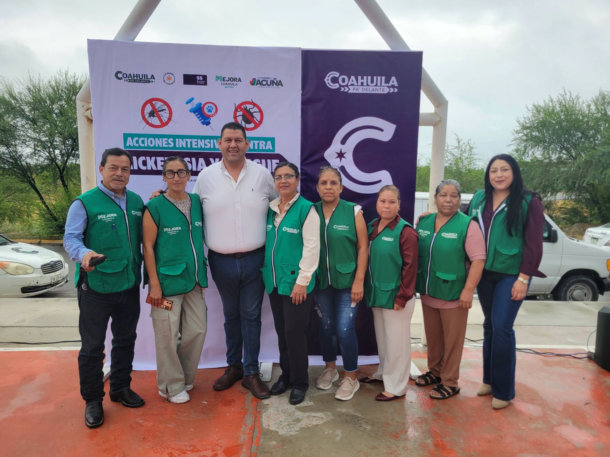 Implementan acciones contra la rickettsia y dengue
