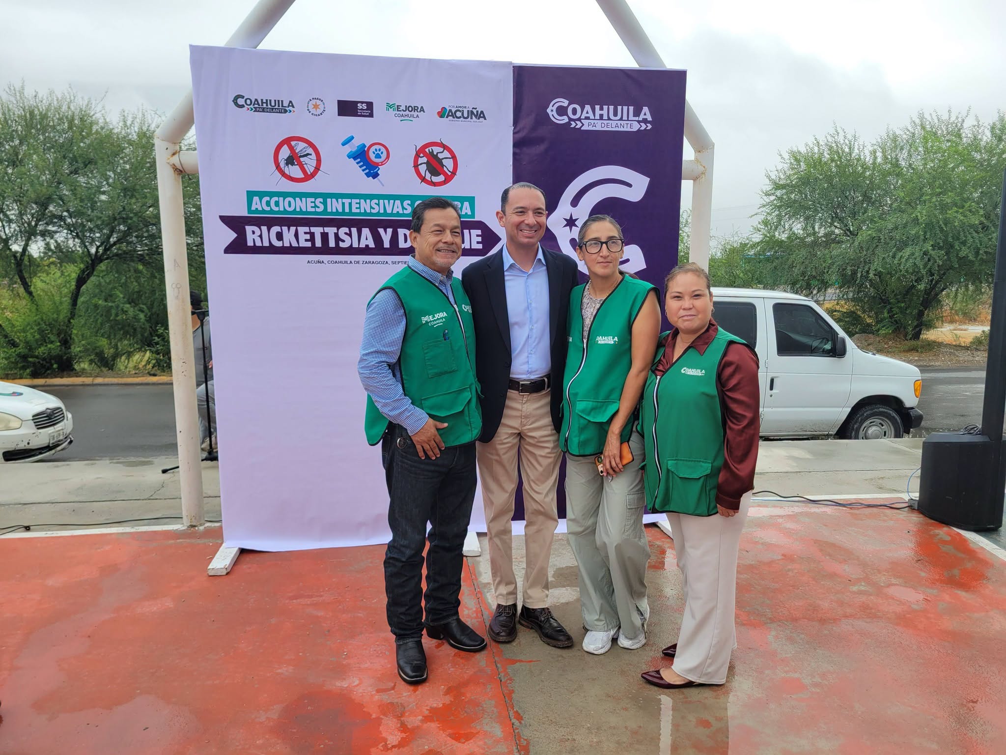 Implementan acciones contra la rickettsia y dengue