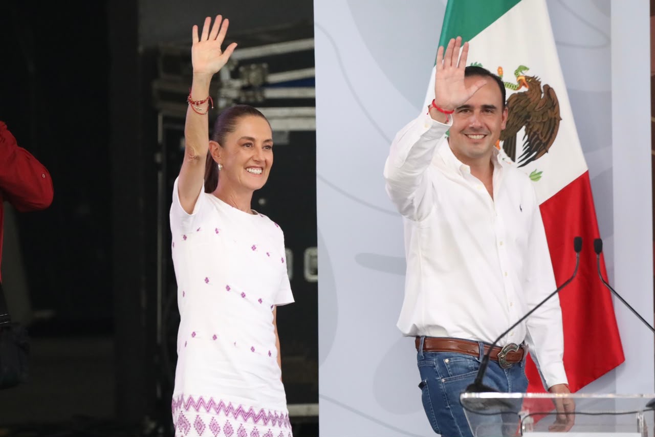 LA PRESIDENTA SIEMPRE SERÁ BIENVENIDA A COAHUILA: MANOLO