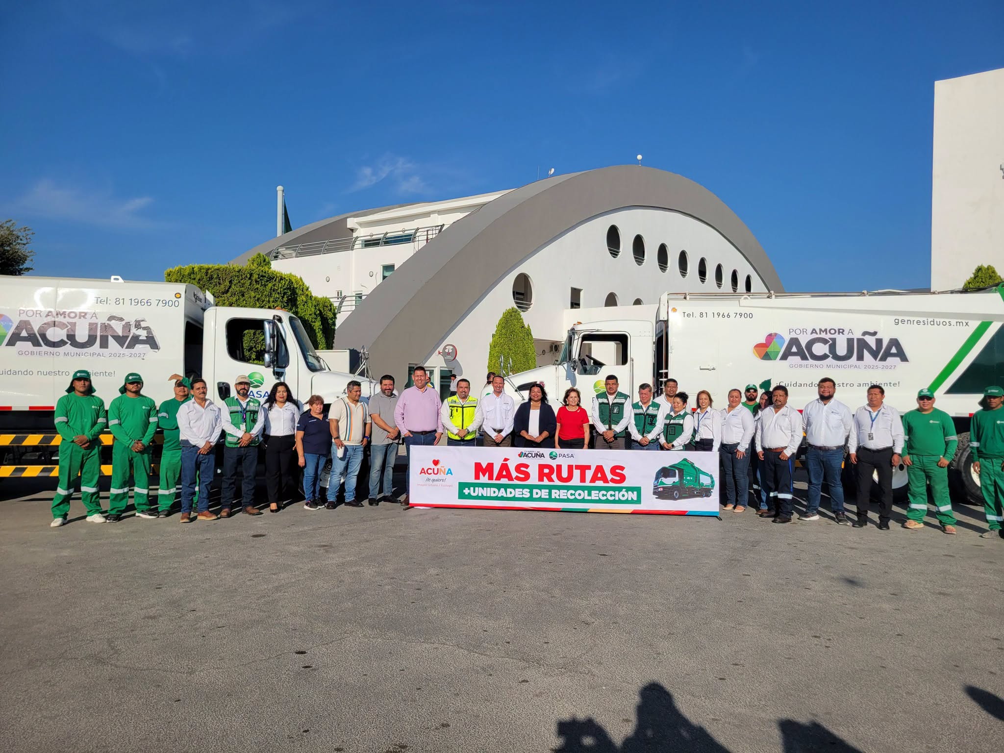 Mejora e incrementa Acuna recolección de basura