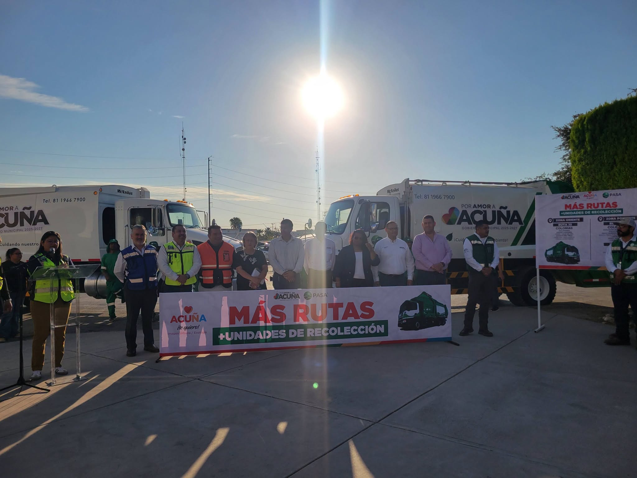 Mejora e incrementa Acuna recolección de basura