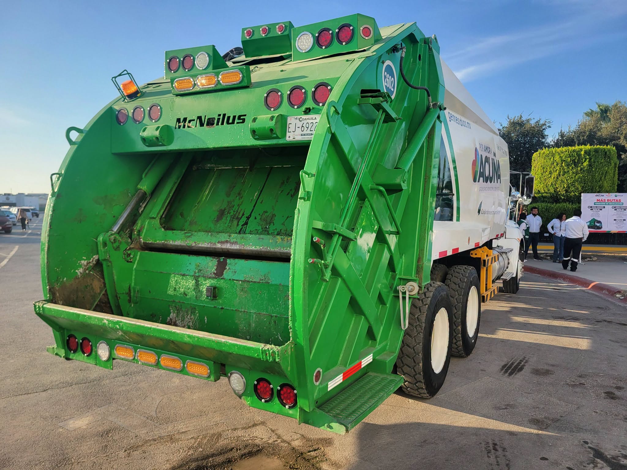 Mejora e incrementa Acuna recolección de basura
