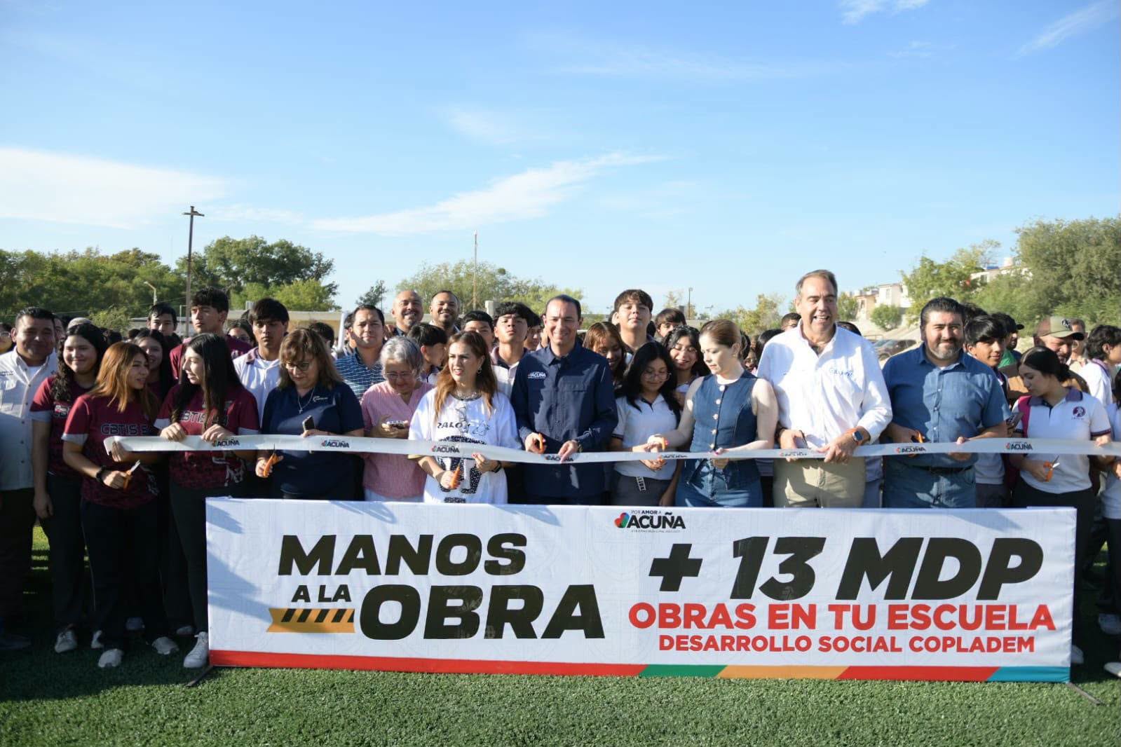 REFUERZA MANOS A LA OBRA LA INFRAESTRUCTURA EDUCATIVA CON 13 MDP